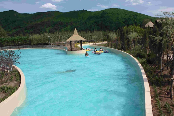 FRP Lazy River Kolam Renang Peralatan, Taman Hiburan Peralatan Untuk Anak