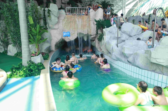 Luar ruangan Holiday Resorts Water Park Lazy River, Waterpark Peralatan untuk tema Aqua Park