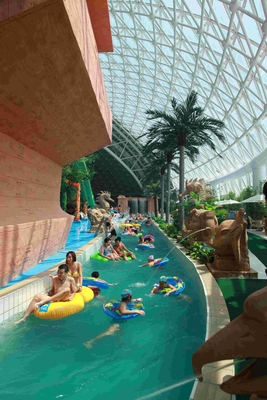 Gelembung Dibungkus Lazy River Renang Untuk Amusement Water Park Relax entainment