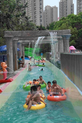 Gaint Water Park Lazy River Peralatan / Air Permainan Playground Equipment