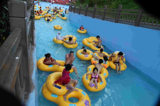 Aqua Theme Park Terapung Peralatan Lazy River Pools Untuk Dewasa Dan Anak-Anak di raksasa Water Park
