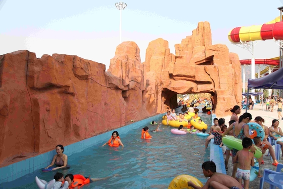 Aqua Theme Park Terapung Peralatan Lazy River Pools Untuk Dewasa Dan Anak-Anak di raksasa Water Park