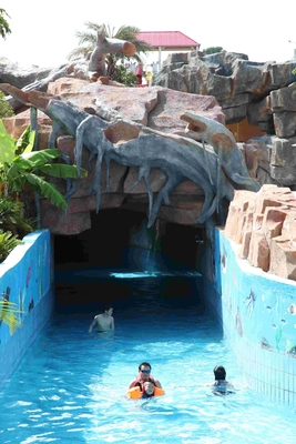 Besar Water Park Aqua Bermain Lazy River dengan Relaxing Gelombang Mesin