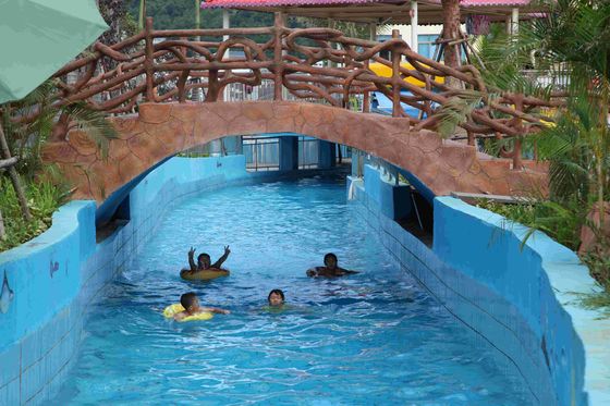 Holiday Resorts Water Park Lazy River luar Playground Peralatan untuk Aqua Park