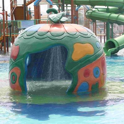 Komersial Fiberglass Bebek Semprotkan Taman Peralatan Anak Luar Ruangan Games for Water Park