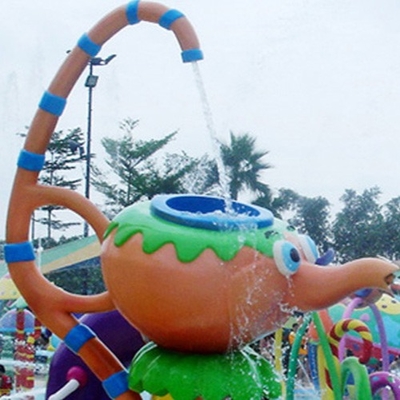Kustom Kartun Semprotkan Water Park Peralatan Digunakan Aqua Bermain Untuk Anak-Anak Aqua Park
