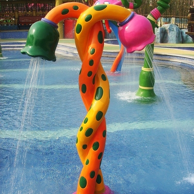 Aqua Park Peralatan Aqua Play, Rekreasi Keluarga Semprot Anak Air permainan untuk Aqua Park
