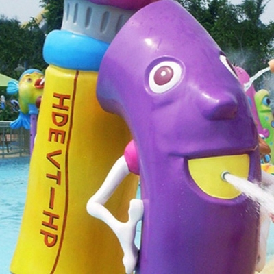Aqua Park Peralatan Aqua Play, Rekreasi Keluarga Semprot Anak Air permainan untuk Aqua Park
