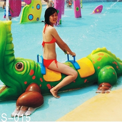 Disesuaikan semprot Aqua bermain air permainan, peralatan Fiberglass Water Park