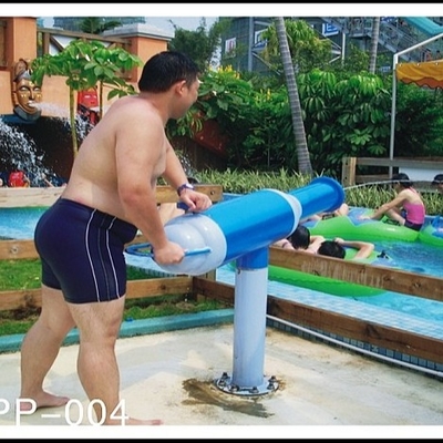 Orang dewasa Fiberglass air senapan permainan, disesuaikan Aqua Park peralatan untuk Holiday Resort