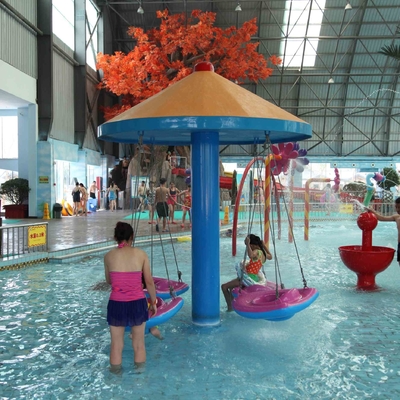 Peralatan Aqua Park, permainan keluarga rekreasi air hujan Taman Bermain air jamur