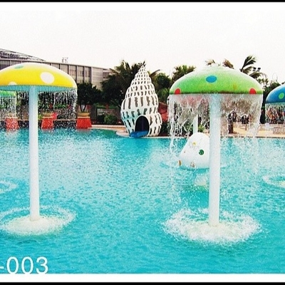 Disesuaikan Fiberglass, PVC semprot jamur Aqua Park peralatan untuk 3-5 orang