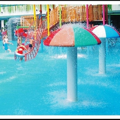 Disesuaikan Fiberglass, PVC semprot jamur Aqua Park peralatan untuk 3-5 orang