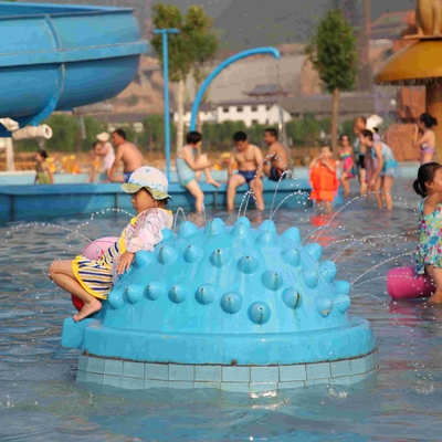 Fiberglass Air Playground Equipment Hedgehog Semprot Produk Untuk Amusement Park