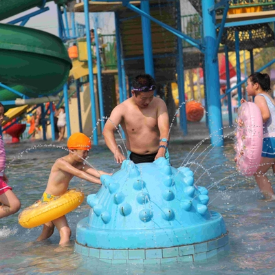Fiberglass Air Playground Equipment Hedgehog Semprot Produk Untuk Amusement Park
