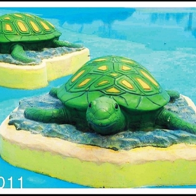 Custom Water Turtle Aqua Play Water Playground, Spray Park Equipment Untuk taman air anak