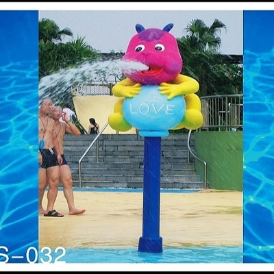 Kelinci kartun Aqua bermain struktur, Park semprot peralatan, peralatan bermain air