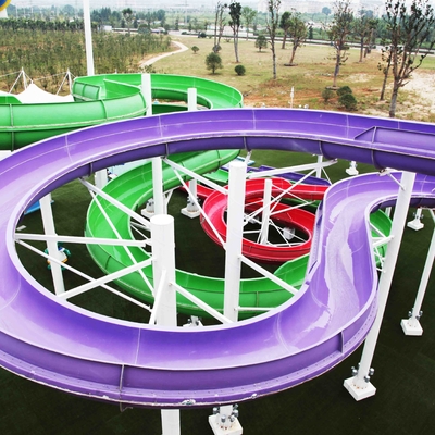 Fun Backyard Kustom Air Renang Slides Untuk Keluarga, Taman Hiburan / Water Park Equipment
