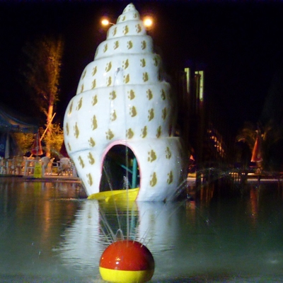 Komersial Colorful Water Pool Slides / Family Water Park Resorts Kolam Renang Untuk Anak-Anak