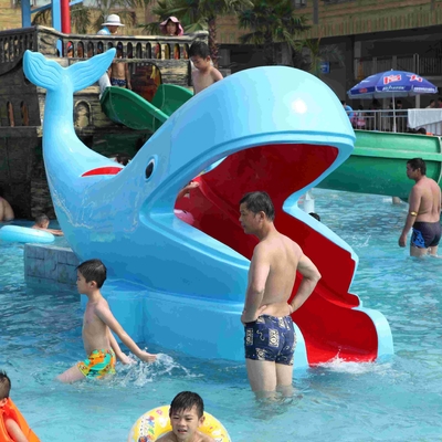 Industri kecil wahana hiburan rakit, fiberglass slide pool for Kids Water Park
