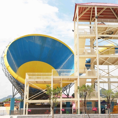 Tornado slide air fiberglass Renang untuk aqua dewasa olahraga air taman