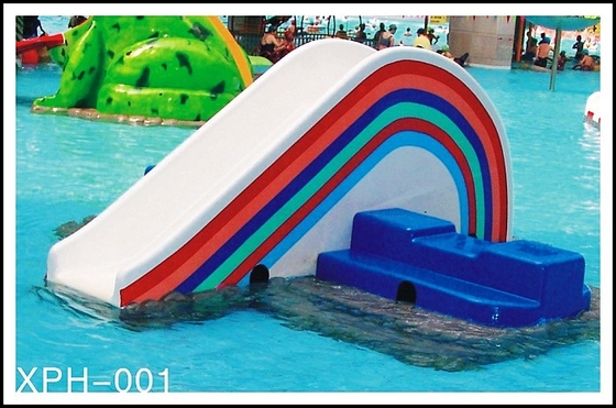 Rainbow Bridge kecil Slide, Anak-anak Water Park Slide dari Waterpark kecil untuk anak-anak