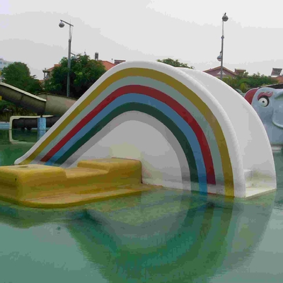 Rainbow Bridge kecil Slide, Anak-anak Water Park Slide dari Waterpark kecil untuk anak-anak