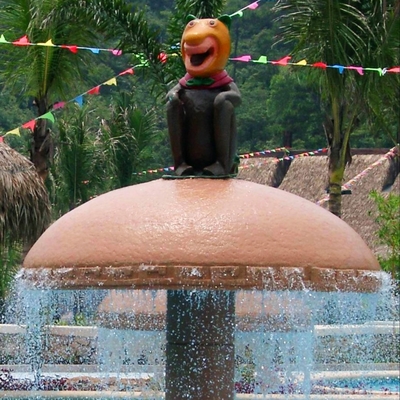 Peralatan Bermain Taman Air Aqua Jamur Kuno / Permainan Semprotan Air