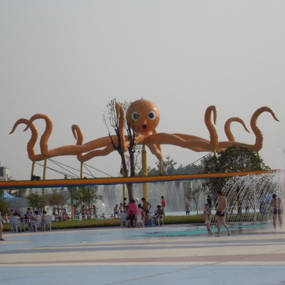 Disesuaikan terbuka Octopus Semprot Untuk Aqua Mainkan Water Park Produk