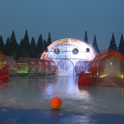 Crab Maze Of besar Aqua Water Park Mainkan terbuka Taman Bermain Peralatan
