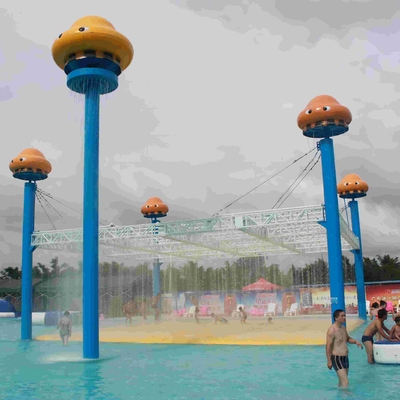 Struktur ubur-ubur Dunia terbuka Aqua Mainkan Water Park Peralatan Untuk Interaksi Keluarga