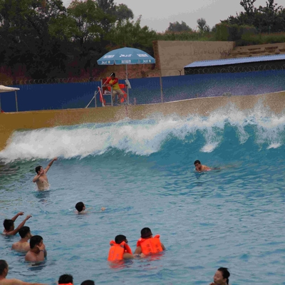 Artificial Big Tsunami Samudra Air Wave Pool dengan Waves Park Vacuum 3 meter tinggi