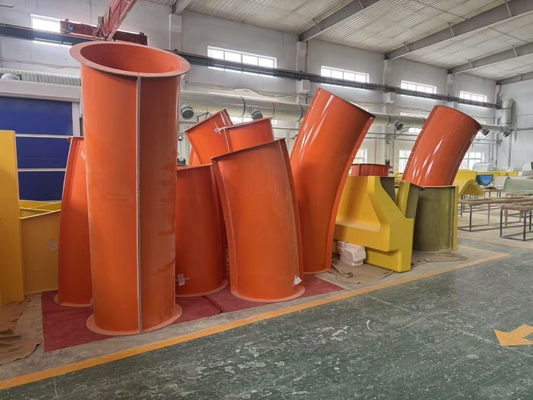 Desain Peralatan Taman Air RTM Fiberglass Slides Untuk Kolam Renang Vison Waterparks