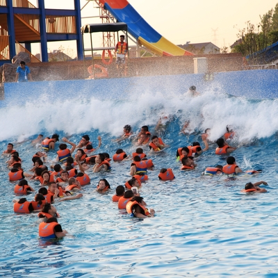 Waterfun Big Surfing Tsunami Samudera kolam renang air gelombang dengan gelombang taman vakum 3 meter tinggi