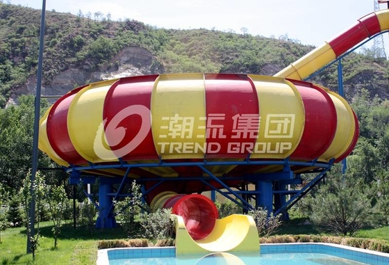 16m Platform Fun Aqua Park Air Fiberglass Meluncur Luncuran Air Giant Space