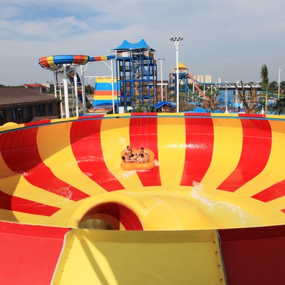 16m Platform Fun Aqua Park Air Fiberglass Meluncur Luncuran Air Giant Space