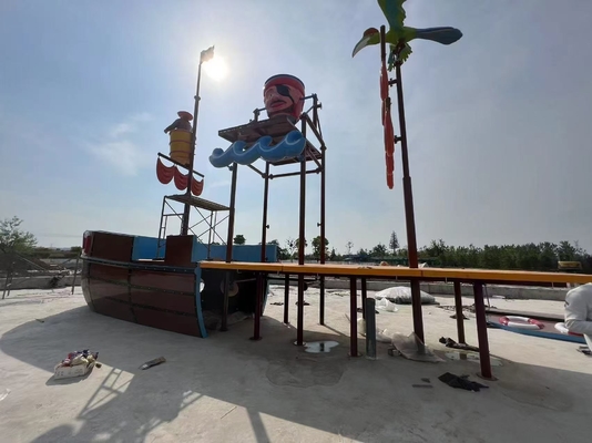Fiberglass Customzied Vison Bot Waterparks Slide Park Pabrik Peralatan