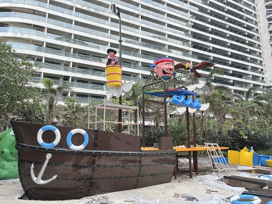 Fiberglass Customzied Vison Bot Waterparks Slide Park Pabrik Peralatan