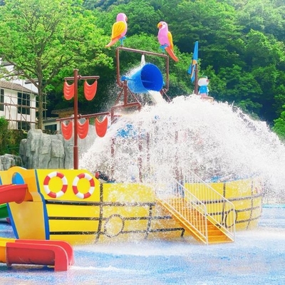 Fiberglass Customzied Vison Bot Waterparks Slide Park Pabrik Peralatan