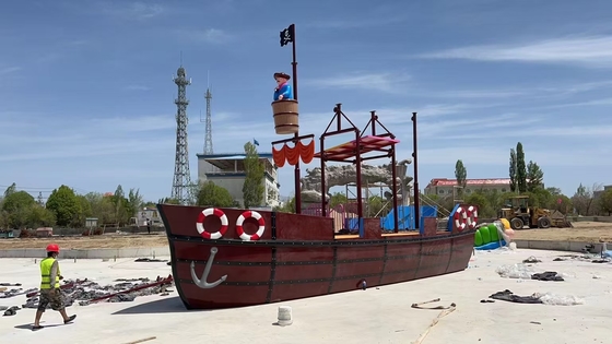 Fiberglass Customzied Vison Bot Waterparks Slide Park Pabrik Peralatan