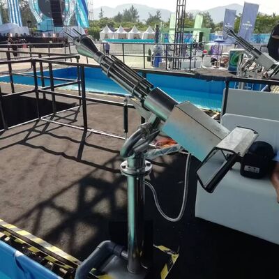 Peralatan Bermain Air Senapan Air Kolam Ombak Kustom Baja Tahan Karat untuk Resor Liburan