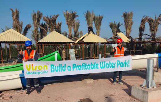 Five Star Hotel Resort Fiberglass Taman hiburan reosrt air slide dengan