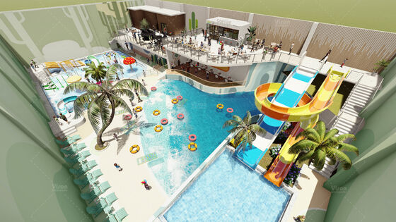 Games World Water — Proyek Taman Air Dalam Ruangan di Sharjah, UEA | Vison Waterparks