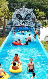 Fiberglass Aqua Park Peralatan Untuk Hotel Lazy River, Keluarga Pada Summer Vacation di Aqua Park