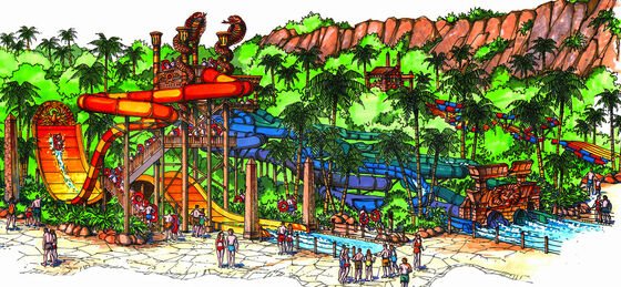 Desain Konseptual Taman Air, Desain Taman Air / Taman Air Disesuaikan
