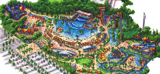 Desain Konseptual Taman Air, Desain Taman Air / Taman Air Disesuaikan