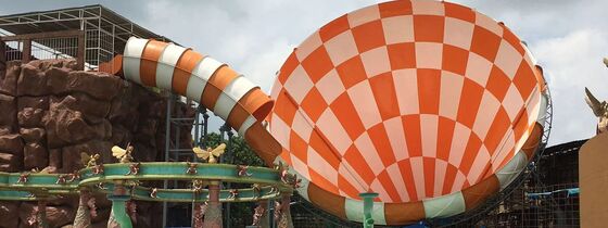 Giant Tornado Funnel Water Slide untuk Water Park. Fiberglass Tornado Slide Produsen Sejak 1994. Custom 4-Person Raft Slide.