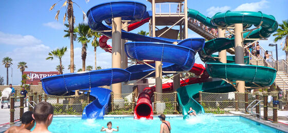 Slide Air Spiral Multi Lane yang Disesuaikan untuk Taman Air - Produsen Audit SGS