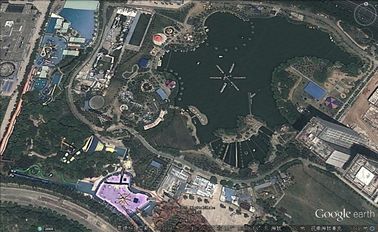 Skala besar proyek Waterpark, Emirates Bay ekologi air Theme Park