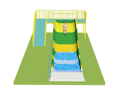 Keluarga Anak-anak Water Slides Untuk Aqua Park Fiberglass Material